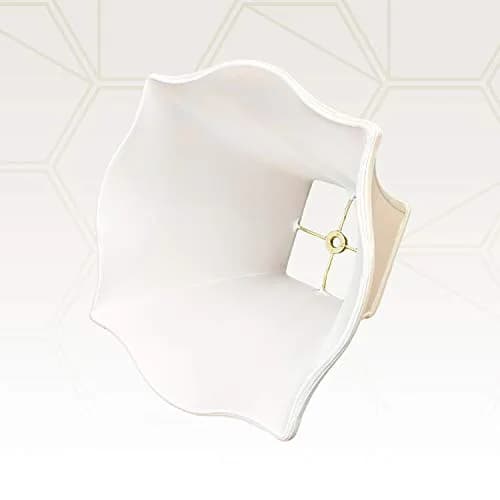 Royal Designs Fancy Square Bell Lamp Shade - Beige - 5 x 12 x 9.75 | Classic design for modern & transitional decor thumbnail 4