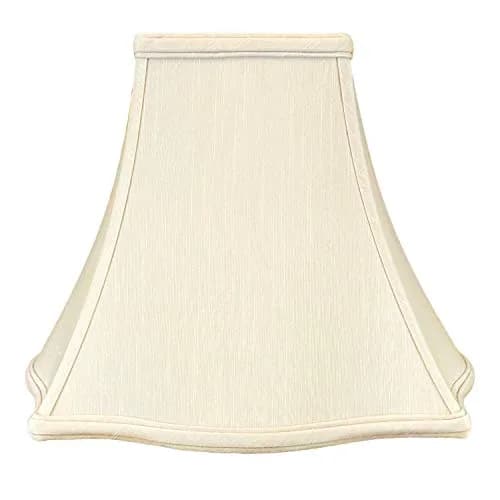 Royal Designs Fancy Square Bell Lamp Shade - Beige - 5 x 12 x 9.75 | Classic design for modern & transitional decor thumbnail 2