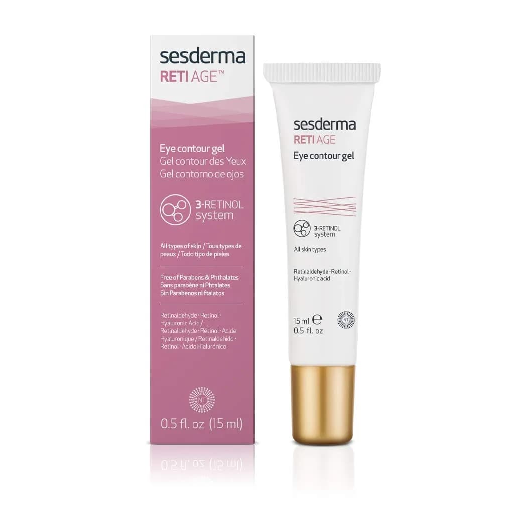 Sesderma Reti-Age Mature Skin Eye Contour Cream 15ml (0.50 Fl Oz) | Retinol Anti-Wrinkle — 0.5 Fl Oz