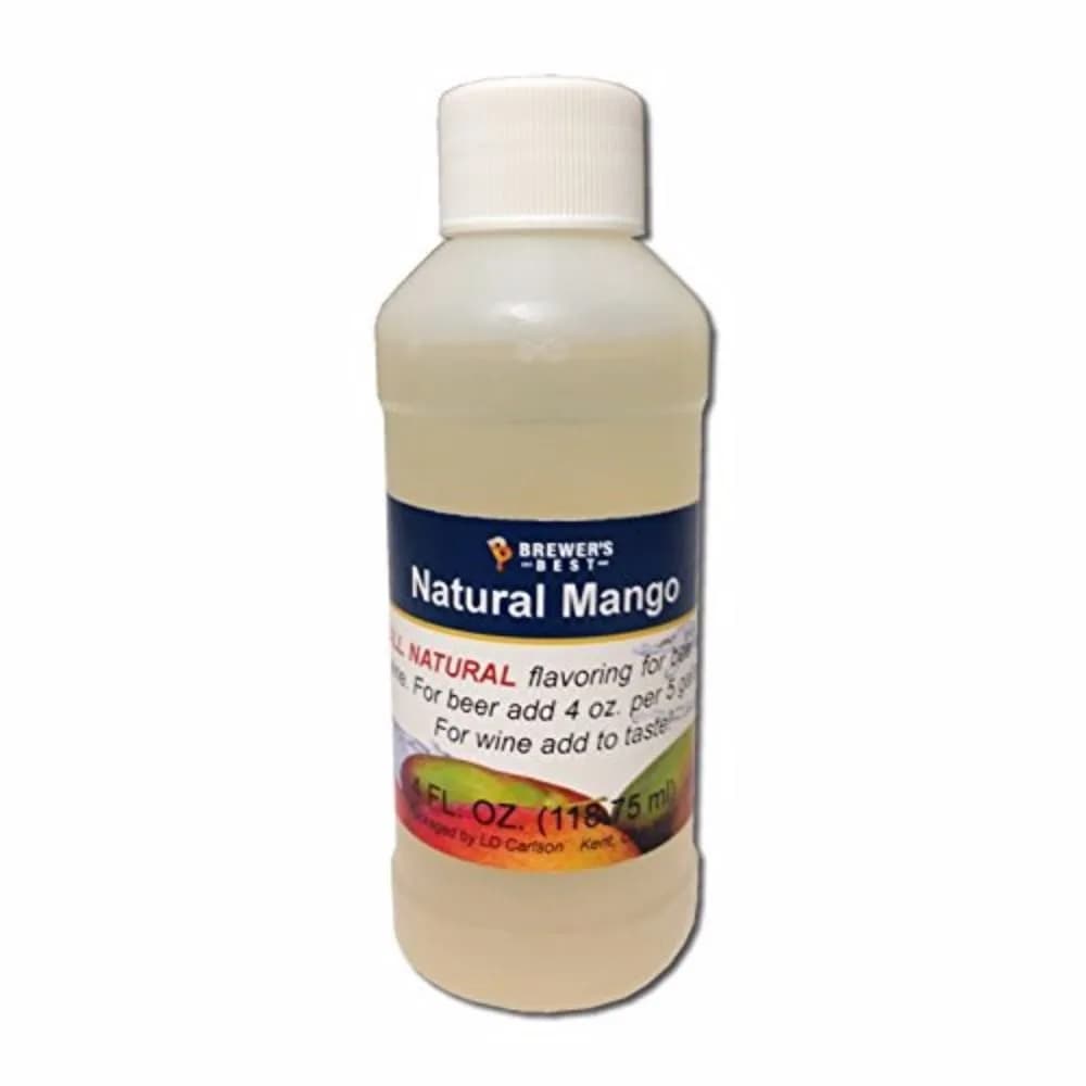 Brewer's Best Mango Flavoring 4 fl oz | Natural Beer & Wine Flavor Enhancer