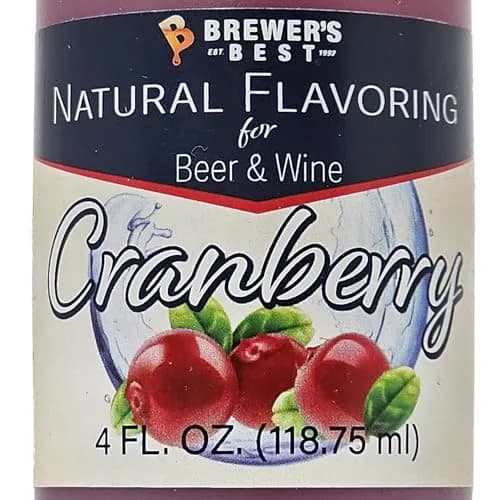 Brewer's Best Cranberry Flavoring 4 fl oz | Natural Beer & Wine Flavoring for Home Brewing thumbnail 5