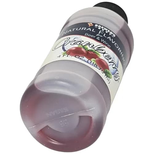 Brewer's Best Cranberry Flavoring 4 fl oz | Natural Beer & Wine Flavoring for Home Brewing thumbnail 8