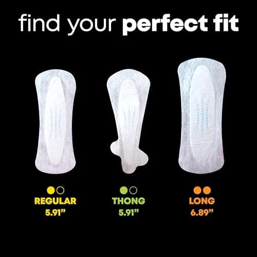 U by Kotex Balance Daily Panty Liners, 100 Count | Light Absorbency, Soft & Flexible Fit thumbnail 3