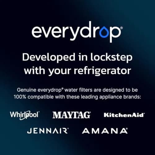 EveryDrop by Whirlpool EDR3RXD1 Refrigerator Water Filter 1 Count (0.34 kg) | NSF Certified to Reduce 74 Contaminants thumbnail 6