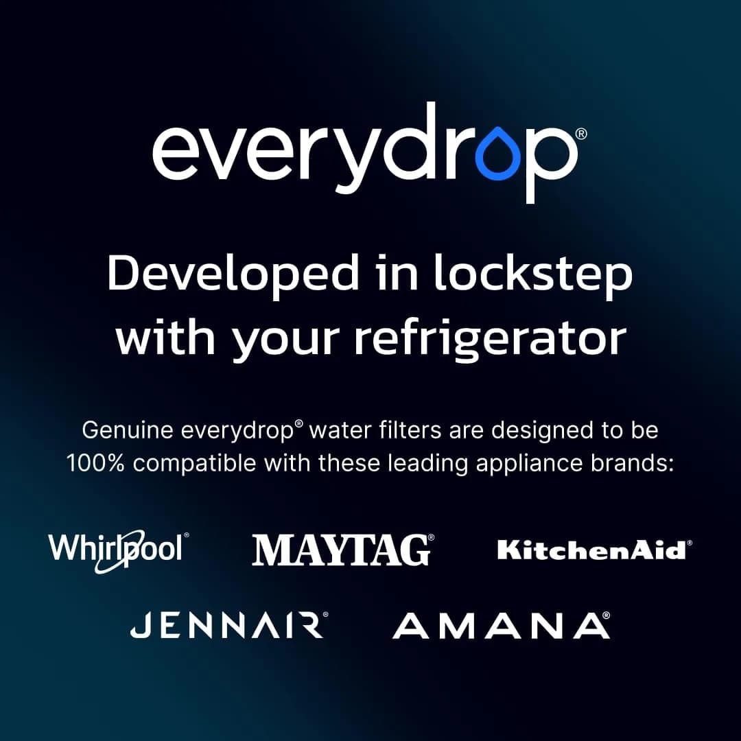 EveryDrop by Whirlpool EDR3RXD1 Refrigerator Water Filter 1 Count (0.34 kg) | NSF Certified to Reduce 74 Contaminants - view 6