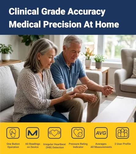 A&D Medical UB-543 Wrist Blood Pressure Monitor for Home Use | Accurate Multi-User Wrist BP Device thumbnail 5