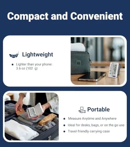 A&D Medical UB-543 Wrist Blood Pressure Monitor for Home Use | Accurate Multi-User Wrist BP Device thumbnail 3