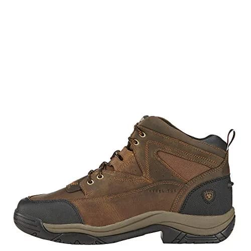 ARIAT Terrain Wide Square Toe Steel Toe Work Boot 7 | Durable Leather, Slip-Resistant Outsole thumbnail 2