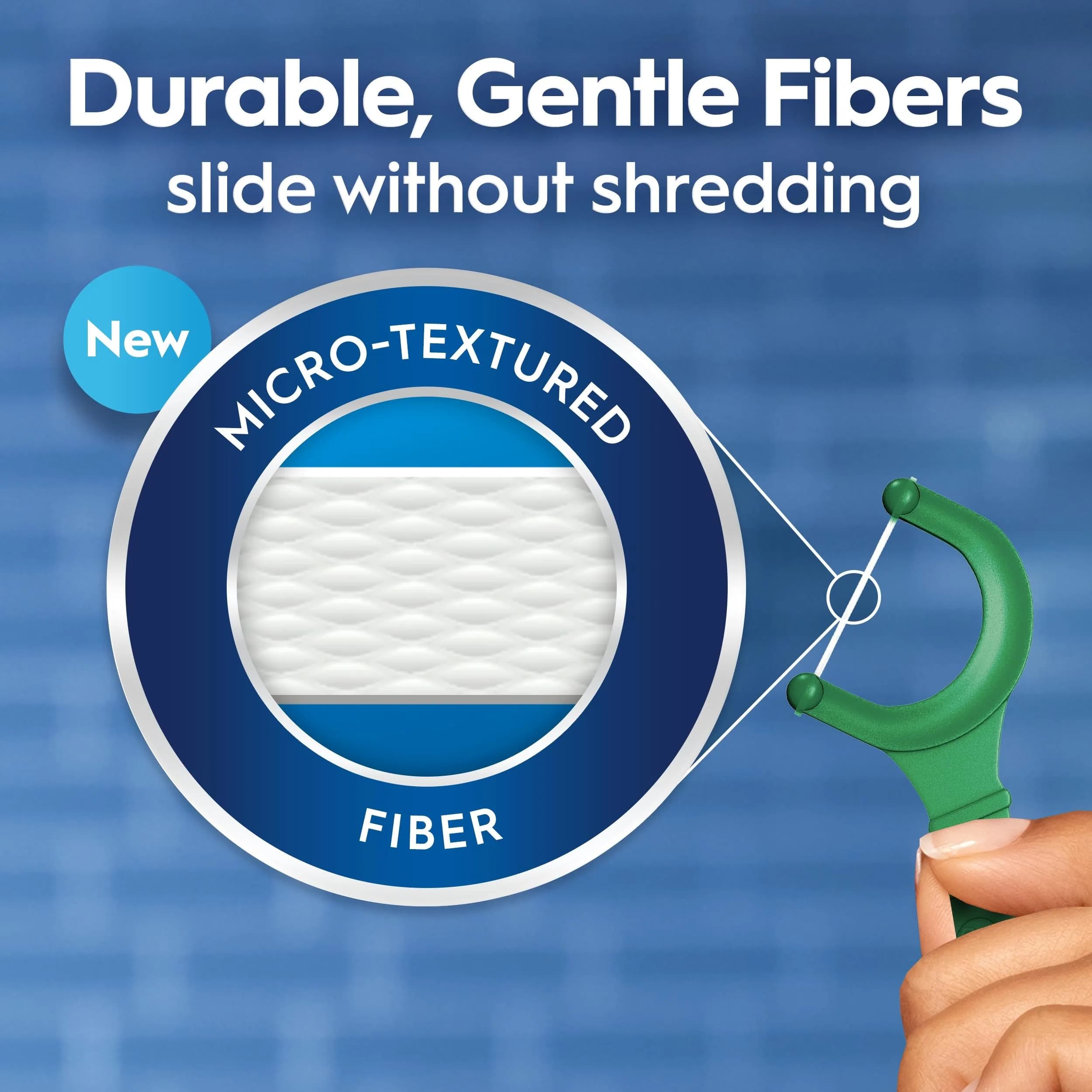 Oral-B Glide Mint Dental Floss Picks with Scope Flavor, 75 Count | Dentist Recommended Floss Brand - view 3