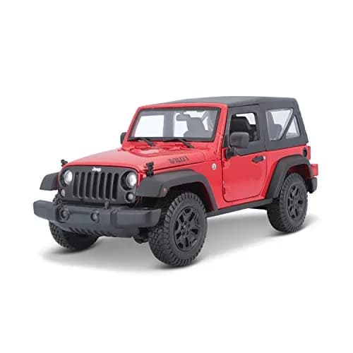 Maisto 1:18 Diecast Vehicle 2014 Jeep Wrangler | Highly Detailed Collectible Model thumbnail 1