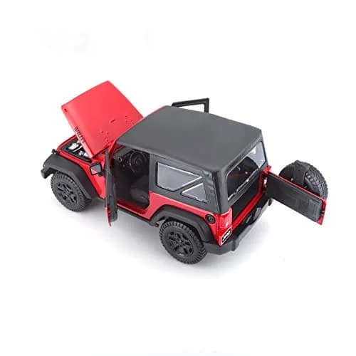 Maisto 1:18 Diecast Vehicle 2014 Jeep Wrangler | Highly Detailed Collectible Model thumbnail 3