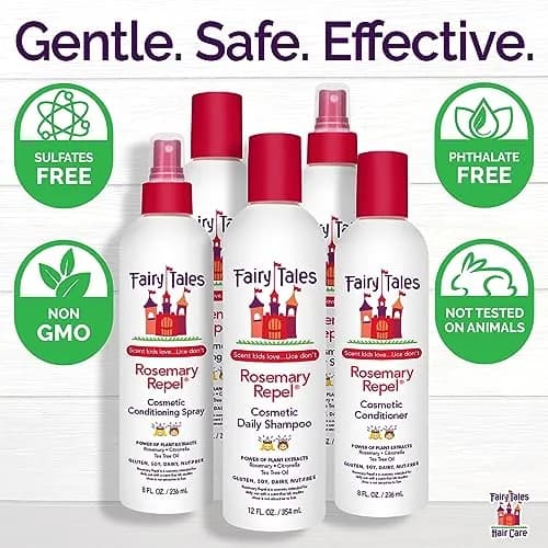 Fairy Tales Rosemary Repel Conditioning Spray 312ml (16 fl oz) | Daily Lice Prevention for Kids thumbnail 5