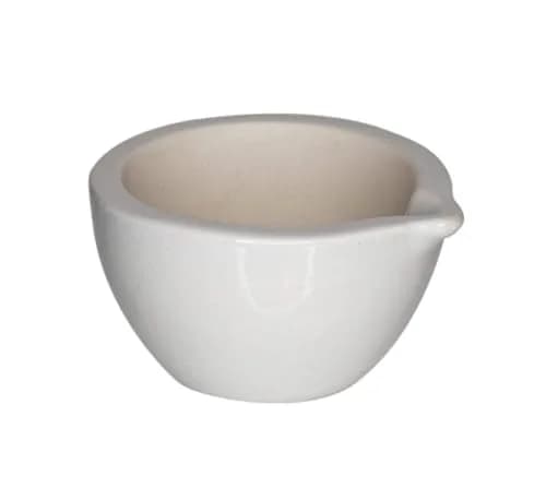 GSC International Porcelain Mortar and Pestle 60 mL | Laboratory Grade Unglazed & Glazed thumbnail 2