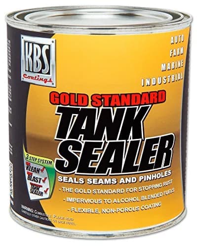 KBS Coatings Gold Standard Tank Sealer 1 Pint | Fuel & Rust Resistant, Flexible & High Temp Up to 600°F thumbnail 1