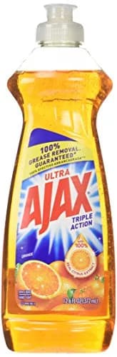 Ajax Triple Action Dish Liquid Orange 12.6oz | Grease & Bacteria Removal thumbnail 1