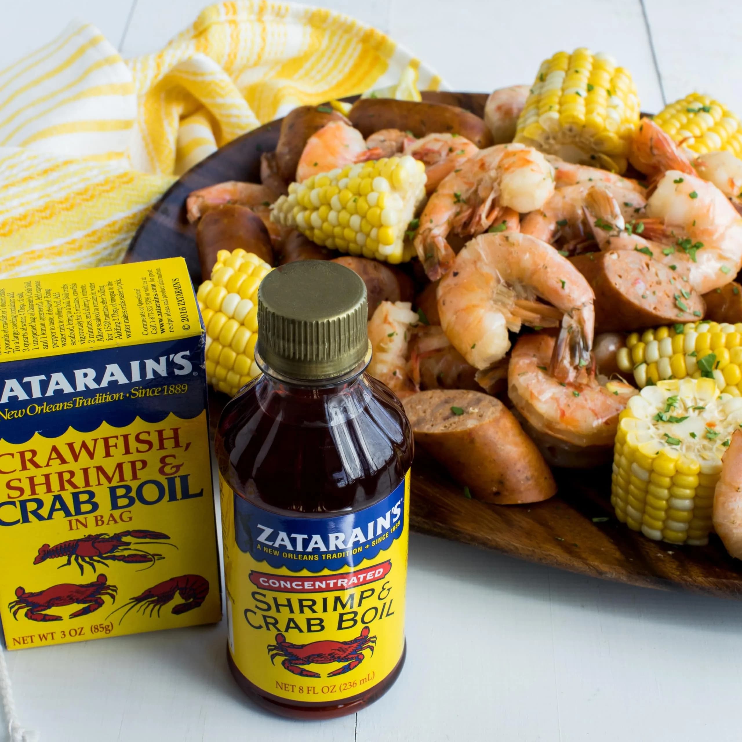 Zatarain's Crawfish, Shrimp & Crab Boil 3 oz (85 g) | Authentic New Orleans Seafood Seasoning - view 5