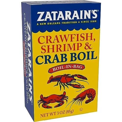 Zatarain's Crawfish, Shrimp & Crab Boil 3 oz (85 g) | Authentic New Orleans Seafood Seasoning thumbnail 1