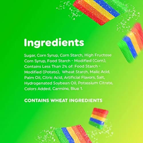 Airheads Xtremes Candy Bites, Rainbow Berry, 3.8 Ounce (12-Pack) | Fruity Sour Chewy Candy for Kids & Adults thumbnail 8
