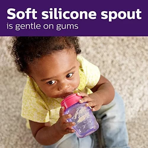 Philips Avent My Easy Sippy Cup 266ml (9 oz) | Spill-Proof Valve for Toddlers 12-24 Months thumbnail 4