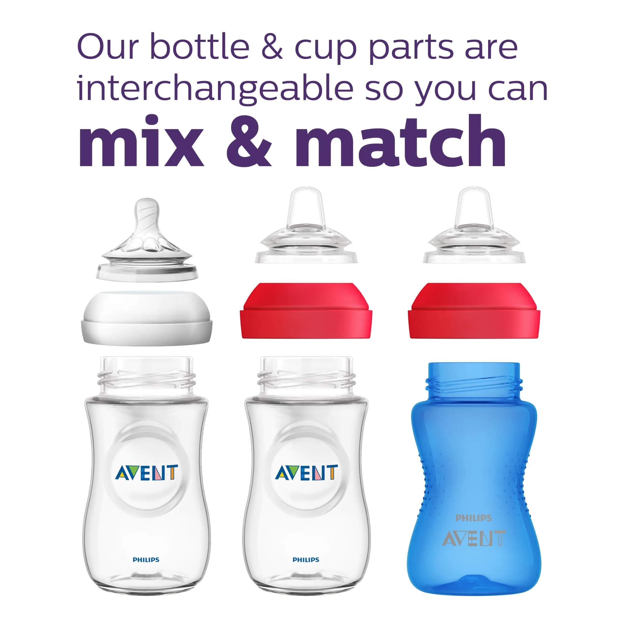 Philips Avent My Easy Sippy Cup 266ml (9 oz) | Spill-Proof Valve for Toddlers 12-24 Months - view 6