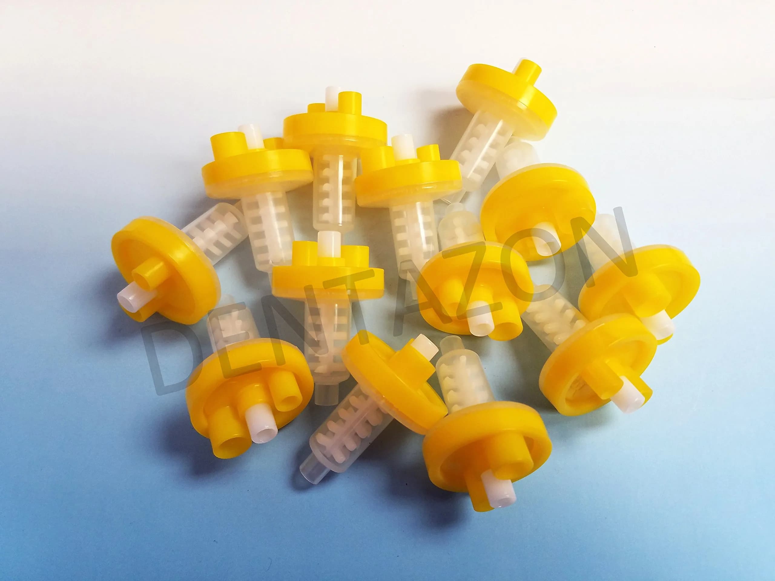 DXM Yellow Dental Dynamic Mixing Tips 50 Count | Perfect 5:1 Ratio for Impression Material — Yellow