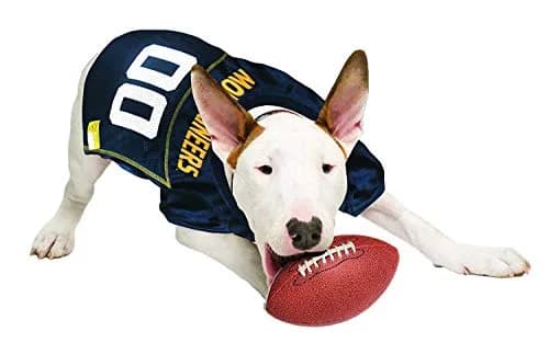 Pets First NCAA College West Virginia Mountaineers Mesh Jersey for DOGS & CATS Small | Licensed Dog Jersey with your Favorite Football Team thumbnail 2