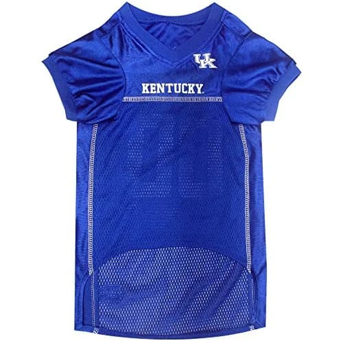 Pets First NCAA College Kentucky Wildcats Mesh Jersey for DOGS & CATS Small | Licensed Dog Jersey with your Favorite Football College Team thumbnail 5