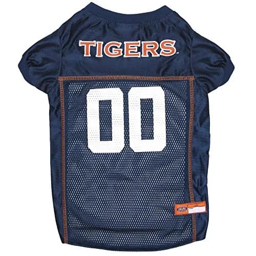 Pets First NCAA College Auburn Tigers Mesh Jersey for DOGS & CATS, Medium | Licensed Dog Jersey with College Team thumbnail 1