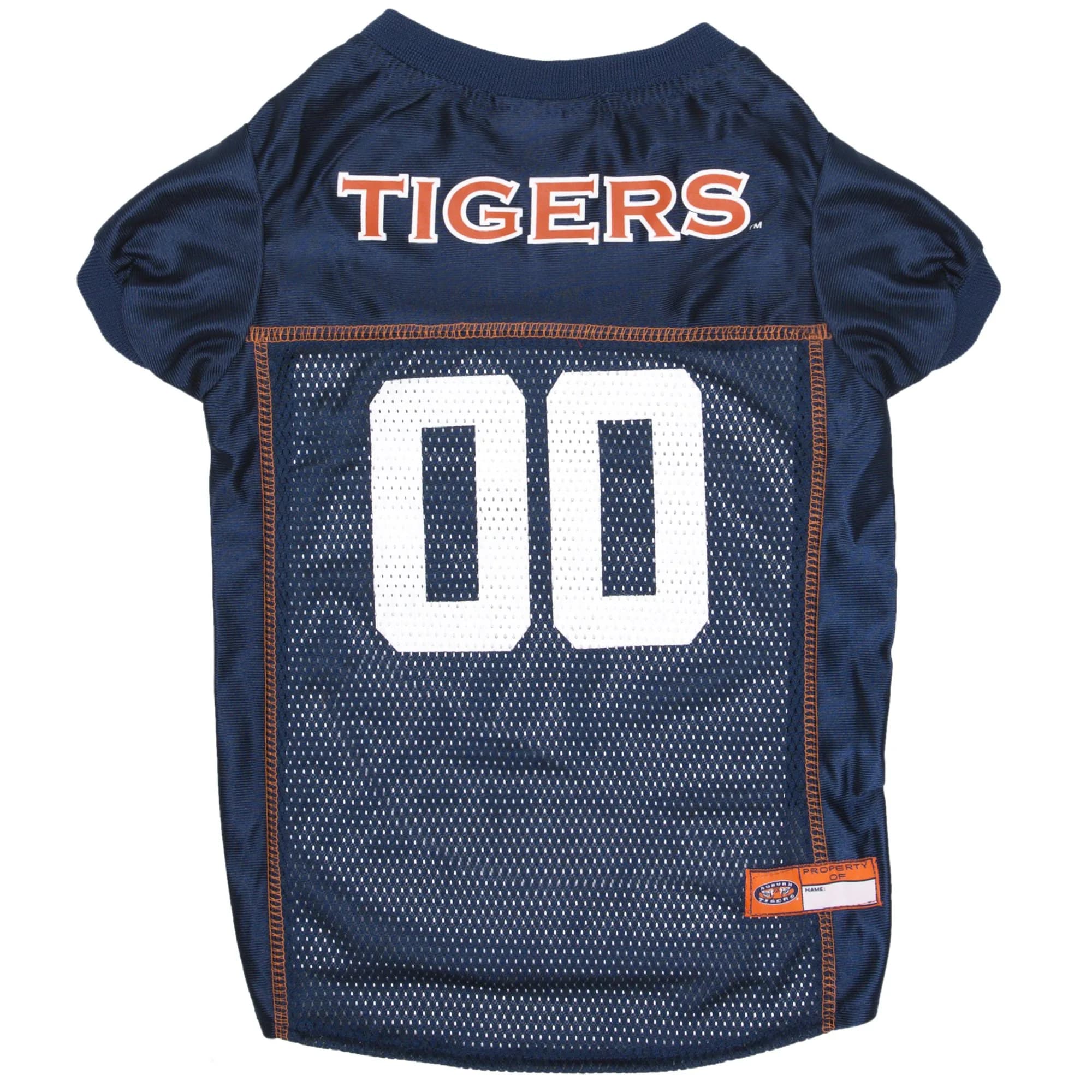 Pets First NCAA College Auburn Tigers Mesh Jersey for DOGS & CATS, Medium | Licensed Dog Jersey with College Team