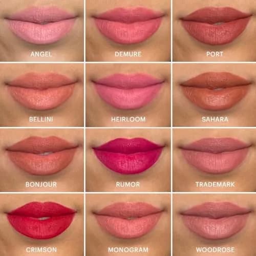 Glo Skin Beauty Suede Matte Lip Crayon, Long-Lasting Color, Demure | Velvety Matte Lipstick for All thumbnail 7