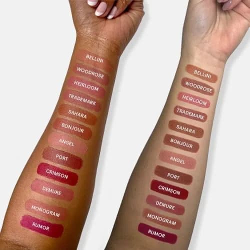Glo Skin Beauty Suede Matte Lip Crayon, Long-Lasting Color, Demure | Velvety Matte Lipstick for All thumbnail 4