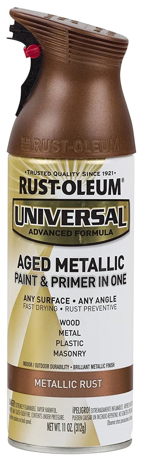 Rust-Oleum Universal All Surface Clear Topcoat Spray 11 oz (325 ml) Frosted Pearl Clear | Professional Grade Paint for Wood, Metal, Plastic