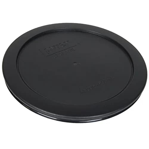 Pyrex 7201-PC Black Replacement Lids for 4-Cup Glass Bowls (2-Pack, 950mL) | Secure Fit & BPA-Free Plastic thumbnail 3