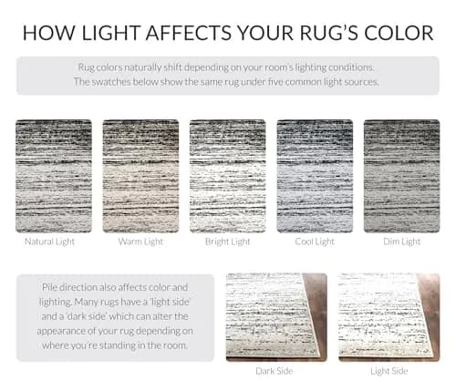SAFAVIEH Adirondack Accent Rug 2'6"x4' | Silver & Black, Modern & Durable (70-120 chars) thumbnail 5