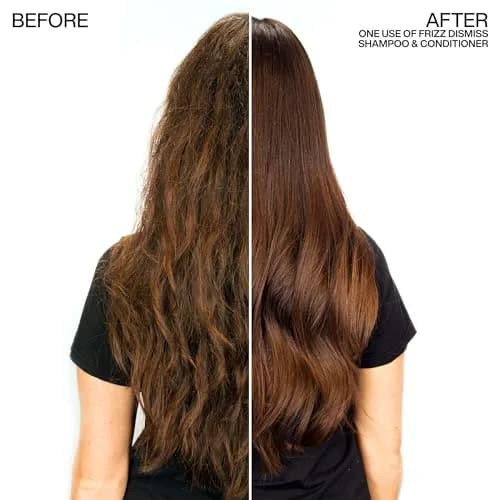 Redken Frizz Dismiss Shampoo – For Frizzy Hair, 1000ml (33.8 Fl Oz) | Sulfate-Free Formula for Smoothness thumbnail 8