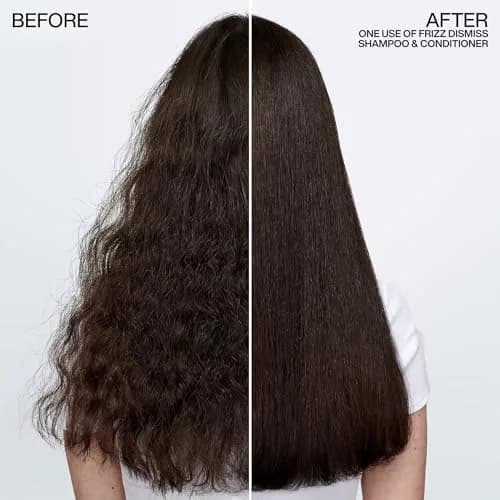 Redken Frizz Dismiss Shampoo – For Frizzy Hair, 1000ml (33.8 Fl Oz) | Sulfate-Free Formula for Smoothness thumbnail 3