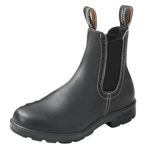 Blundstone Chelsea Boots Women Slip On High Top Ankle Boot Voltan Blk 4.5AU | Water-Resistant Leather, Cushioned Comfort thumbnail 1