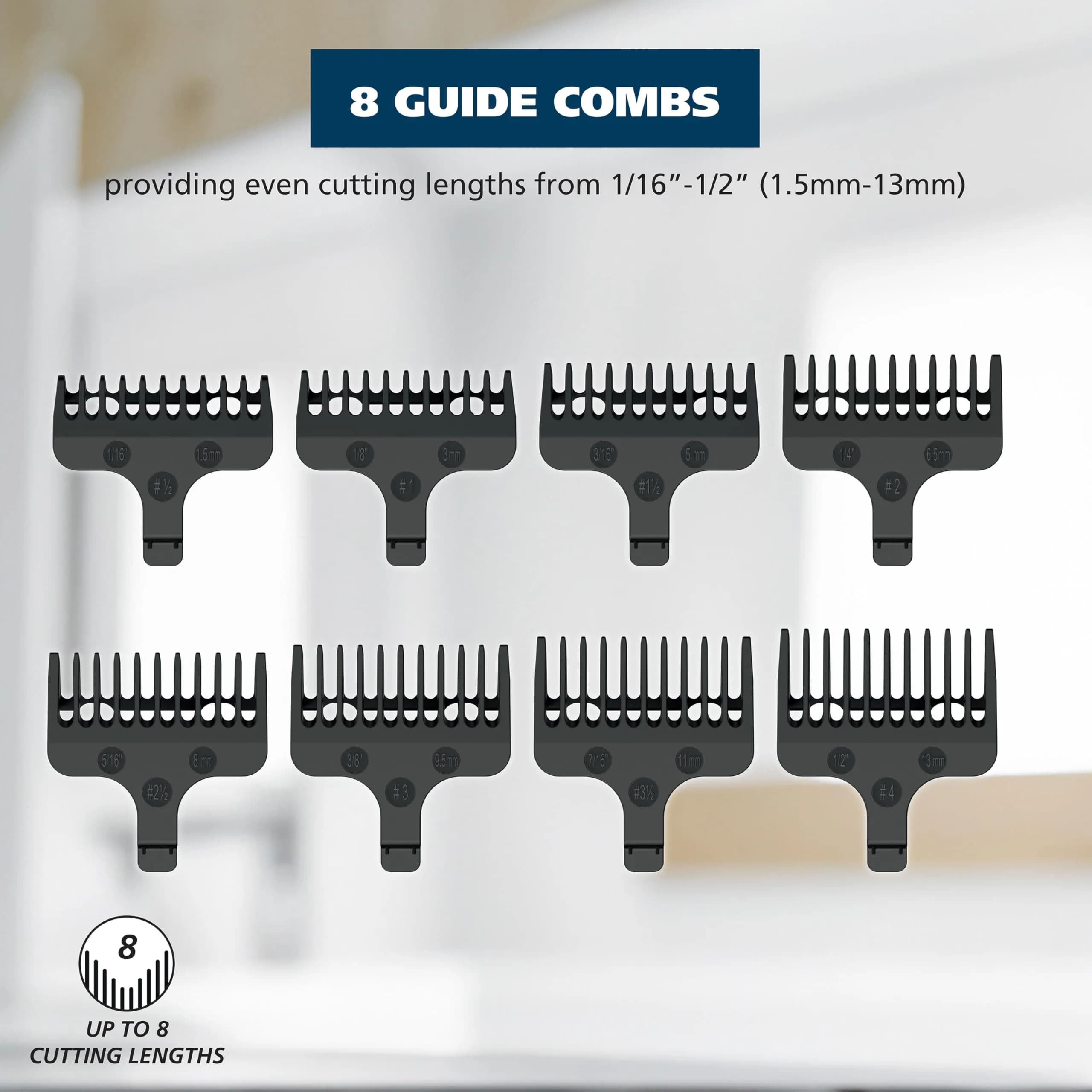 Wahl USA Stainless Steel Lithium Ion 2.0+ Slate Beard Trimmer for Men | 3.5 Hours Runtime - view 4