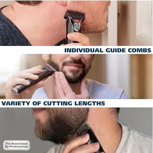 Wahl USA Stainless Steel Lithium Ion 2.0+ Slate Beard Trimmer for Men | 3.5 Hours Runtime thumbnail 7
