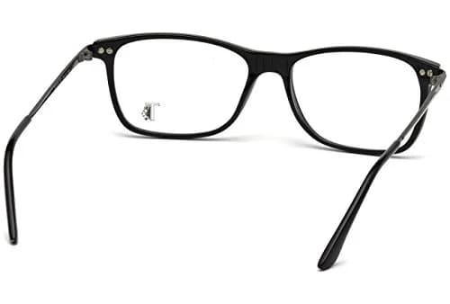 Tod's Eyeglass Frames - Shiny Black, 54 mm Lens Diameter | Modern Rectangle Style for Men thumbnail 5