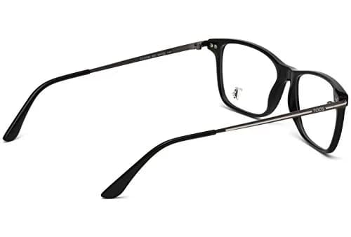 Tod's Eyeglass Frames - Shiny Black, 54 mm Lens Diameter | Modern Rectangle Style for Men thumbnail 6