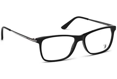 Tod's Eyeglass Frames - Shiny Black, 54 mm Lens Diameter | Modern Rectangle Style for Men thumbnail 8