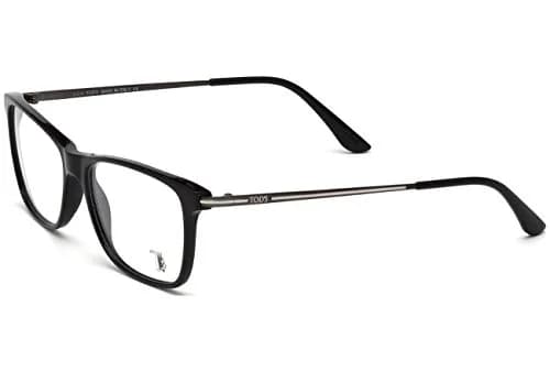 Tod's Eyeglass Frames - Shiny Black, 54 mm Lens Diameter | Modern Rectangle Style for Men thumbnail 2