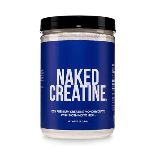 NAKED Pure Micronized Creatine Monohydrate Powder 1000g (35.2 oz) | NSF Certified Vegan Muscle Building Supplement thumbnail 1