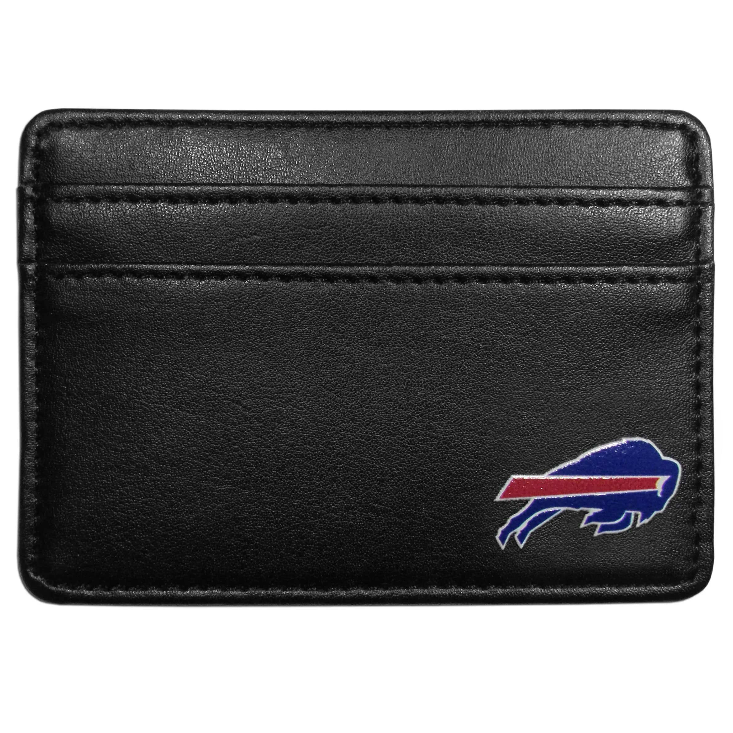 Siskiyou NFL Buffalo Bills Weekend Wallet | Slim Leather Fan Accessory for Men & Women