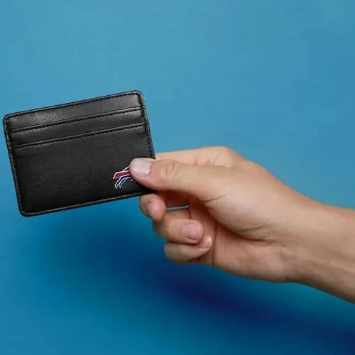 Siskiyou NFL Buffalo Bills Weekend Wallet | Slim Leather Fan Accessory for Men & Women thumbnail 4