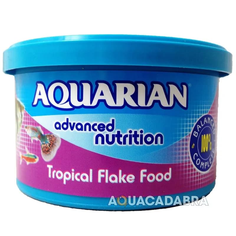 Aquarian Tropical Fish Flakes 50g | Complete Balanced Diet for Active Fish thumbnail 3