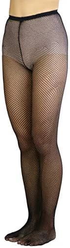 ToBeInStyle Women's Fishnet Full Footed Panty Hose Tights Hosiery - Queen Size - Black | Versatile, Sexy & Comfortable (70-120 chars) thumbnail 4
