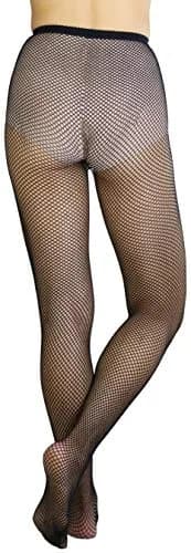 ToBeInStyle Women's Fishnet Full Footed Panty Hose Tights Hosiery - Queen Size - Black | Versatile, Sexy & Comfortable (70-120 chars) thumbnail 6