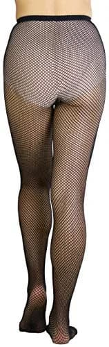ToBeInStyle Women's Fishnet Full Footed Panty Hose Tights Hosiery - Queen Size - Black | Versatile, Sexy & Comfortable (70-120 chars) thumbnail 2